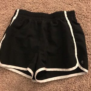 Girls Champion Black Shorts